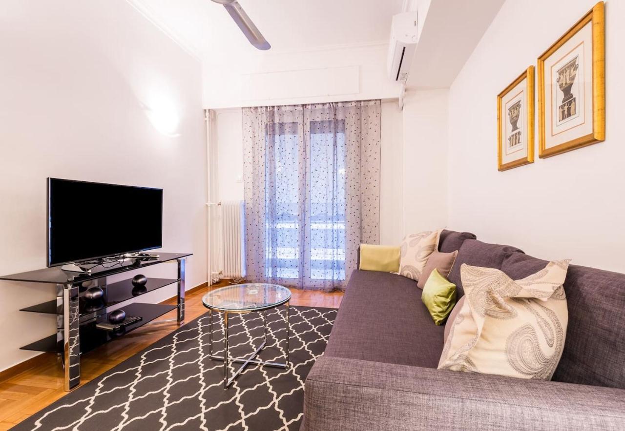 Homey Apartment For 4 People In Koukaki Афины Экстерьер фото